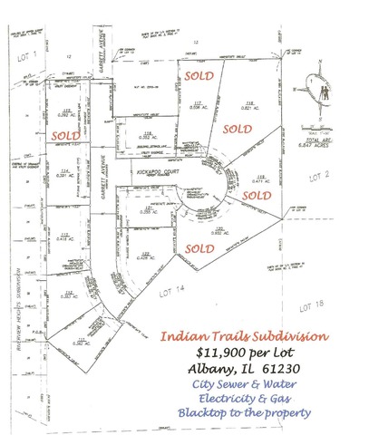 Lot 112 Garrett Avenue Albany IL 61230