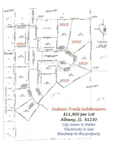 Lot 112 Garrett Avenue Albany IL 61230